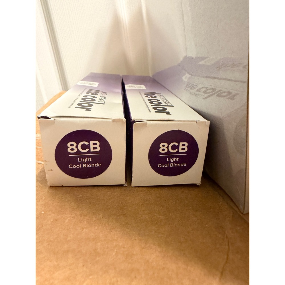 Paul Mitchell The Color 8CB Light Cool Blonde Permanent Cream Hair Color 2 Pack